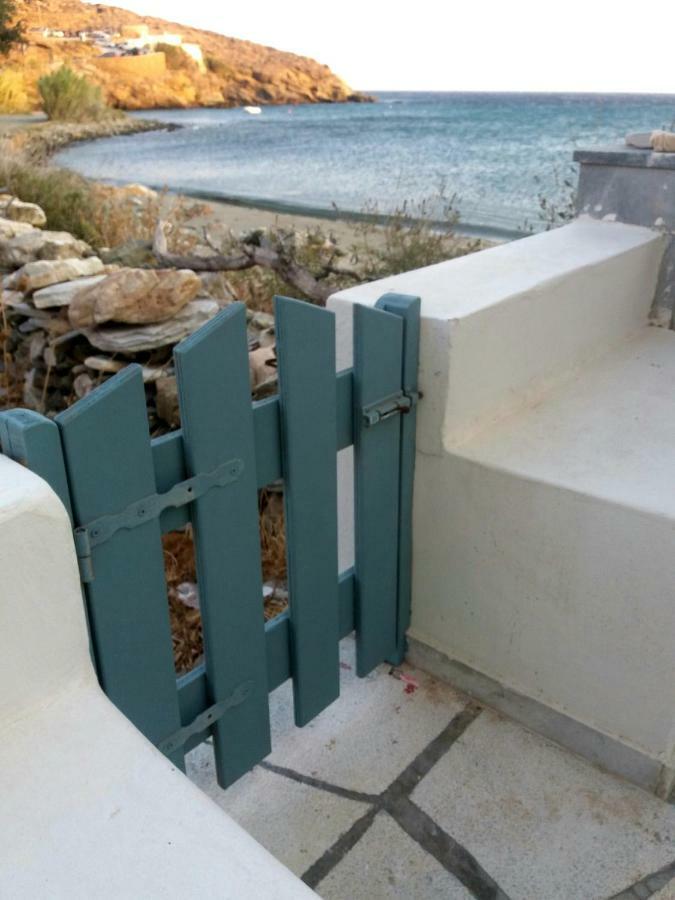 "Sea Front" Rose'S House Villa Kardhianí Dış mekan fotoğraf